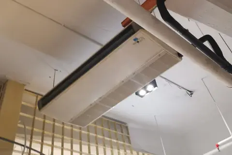 Diffuseur intérieur de pompe à chaleur air-air